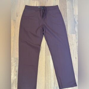 Vuori Meta Bordeaux Pants 30X27